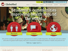 Tablet Screenshot of globemed.org